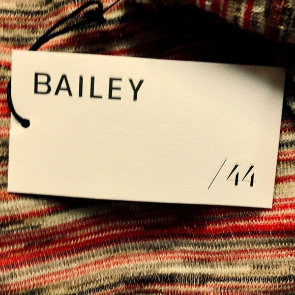 Bailey 44 Multicolor Sweater Top Shoot from the Hip Layered Look Slim Fit Sm NEW - Picture 7 of 7